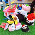 thumbnail image 4 of Sanrio-muñeco de peluche de Hello Kitty Pom Purin Bad Badtz Maru, muñeco de Sushi, juguete de peluche suave y esponjoso Kawaii, llavero colgante, 4 of 4