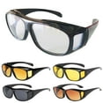 thumbnail image 2 of UV400 Anti-UV Sandproof Riding Glasses Men Outdoor Sport Night Vision Goggles Eyewear, 2 of 11