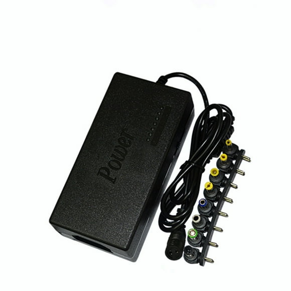 Seitruly 12 V-24 V 7 engranajes adaptador de corriente ajustable para ordenador portátil ordenador portátil 8 adaptador de tomas fuente de alimentación Juegos de teclado y mouse para computadora
