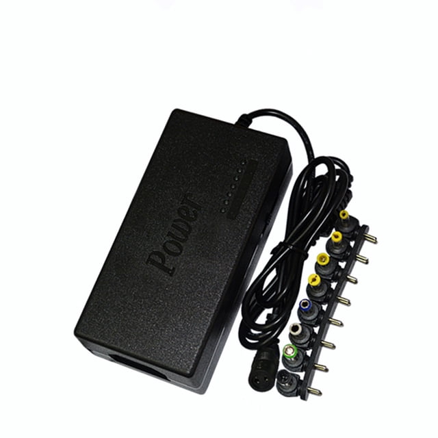 Seitruly 12 V-24 V 7 engranajes adaptador de corriente ajustable para ordenador portátil ordenador portátil 8 adaptador de tomas fuente de alimentación Juegos de teclado y mouse para computadora