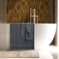 thumbnail image 5 of 8 Piece Towel Set 100% Ring Spun Cotton, 2 Bath Towels 27x54, 2 Hand Towels 16x28 and 4 Washcloths 13x13 - Ultra Soft Highly Absorbent Machine Washable Hotel Spa Quality - Grey, 5 of 5