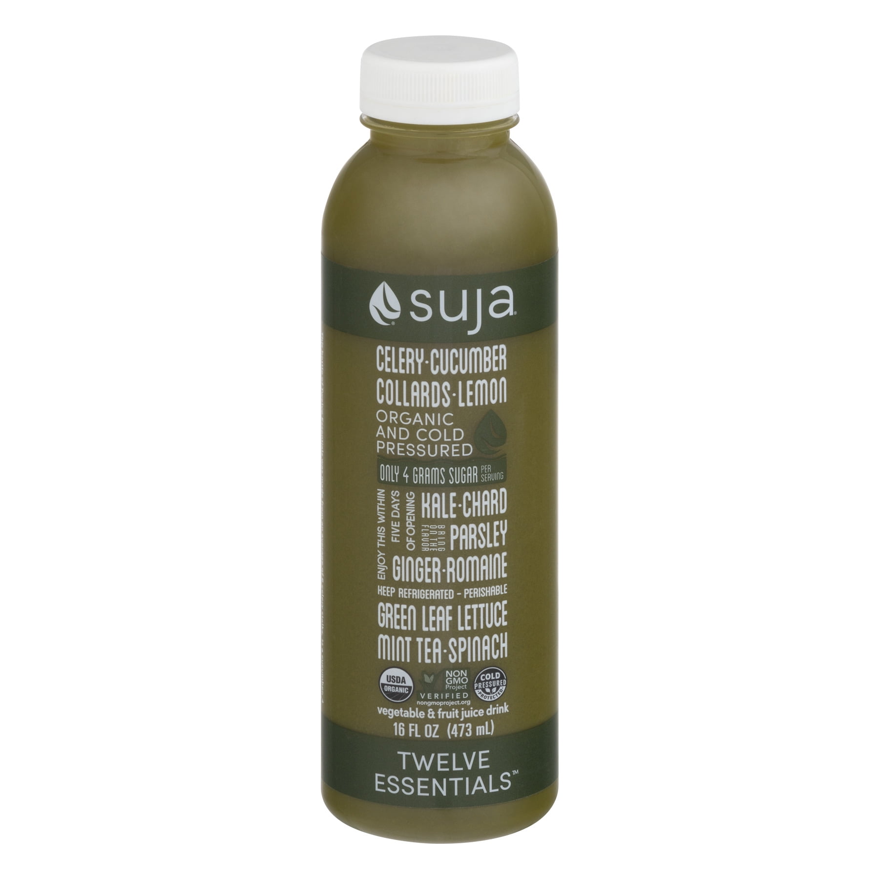 Suja Twelve Essentials Vegetable & Fruit Juice Drink, 16 Fl. Oz