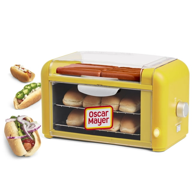 Horno tostador de panecillos y panecillos para salchichas Nostalgia Oscar Mayer