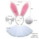 thumbnail image 4 of Diadema con orejas de conejo de Pascua, diadema de conejito de Halloween, horquilla para el pelo con forma de conejo blanco para niños y adultos, 4 of 6
