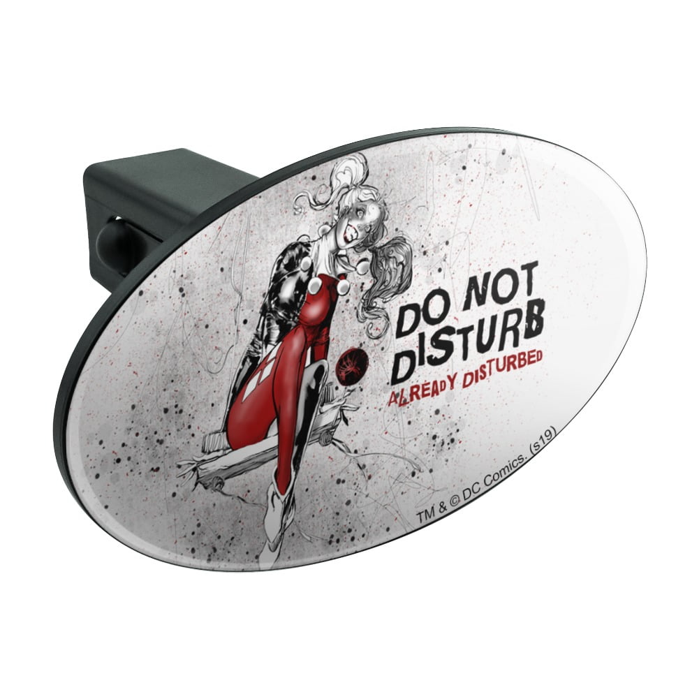 Graphics and More Batman Disturbed Joker Tow Trailer Hitch Cover Plug Insert