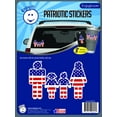 thumbnail image 1 of Enjoy It Family U.S.A. Flag Car Stickers, 8 Pieces, 1 of 4