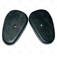 thumbnail image 2 of Fits Royal Enfield 350 500cc Black Rubber Knee Pad Set, 2 of 5
