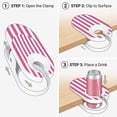 thumbnail image 7 of Clip-On Drink Holder - Secure Your Beverage Anywhere, Hanging Desk Cup Holders Clamp, Desk DrinkHolder Clips, for Indoor Outdoor and Beach, 7 of 7
