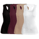 thumbnail image 1 of SET DE 4 BLUSAS CAMISETA PARA DAMA SURTIDO EN COLOR SIN MANGAS UNITALLA, 1 of 5