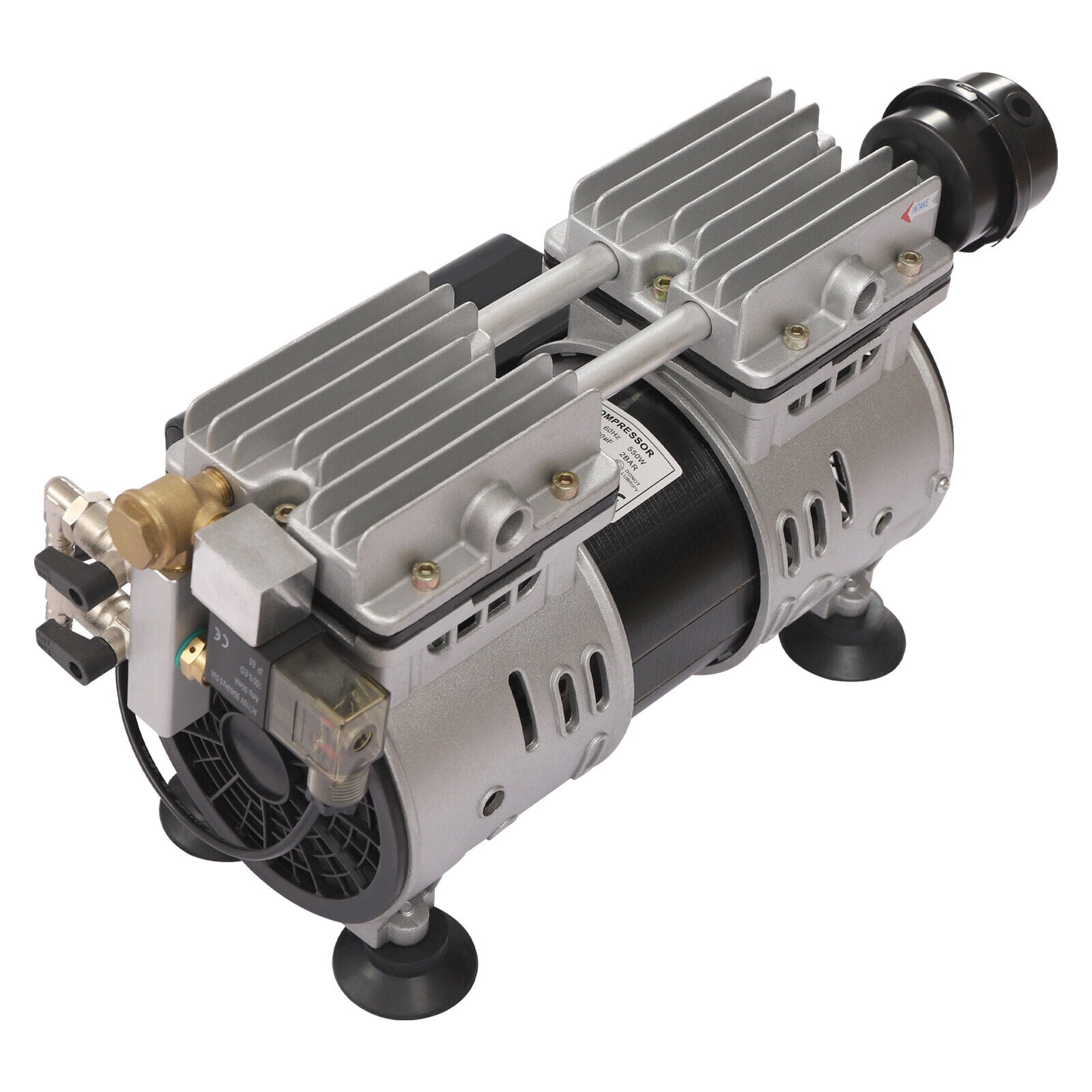 Miumaeov Air Compressor, 3/4 HP Pump Compressor with Silencer for Ponds and Lakes