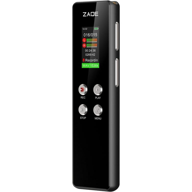ZAQE A55 64GB Digital Voice Recorder, Noise Reduction, Voice