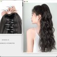 thumbnail image 2 of Long Thick Curly Wrap Around Clip In Ponytail Hair Hai| Tail Extension Pony.AU1, 2 of 8