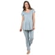 thumbnail image 1 of Conjunto para Embarazo Casual Cómoda en algodón Almacenes Mario Color Gris Talla Unitalla, 1 of 5