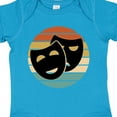 thumbnail image 4 of Inktastic Theater Masks Acting Retro Sunset Boys or Girls Baby Bodysuit, 4 of 5