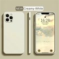 thumbnail image 1 of Luxury Liquid Silicone Shockproof Case for iPhone 11 12 13 14 15 Pro Max7 8 iphone 15 X XS XR Max Mini Back Soft Cover Funda New withe For iPhone 14 Pro, 1 of 6