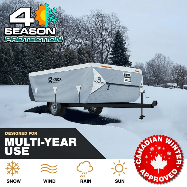 NEH Waterproof Superior Folding Camping Travel Trailer Storage