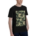 thumbnail image 2 of Bingfone Camouflage Dinosaur Men'S Loose Fit Short-Sleeve Pocket T-Shirt, 2 of 7