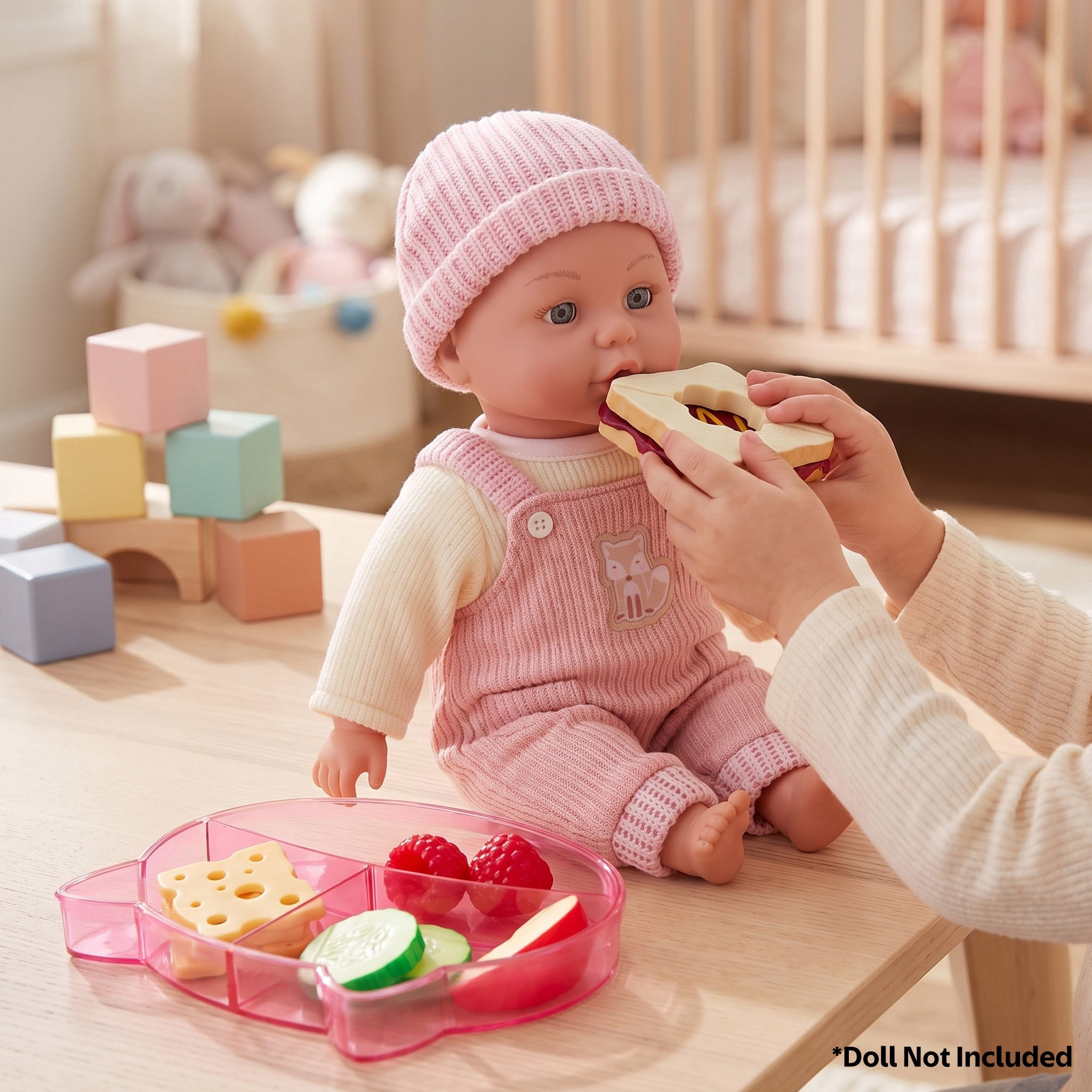 My Sweet Love Snack Time Doll Play Set, 13 Pieces
