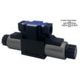 thumbnail image 2 of Hydraulic Electrical Solenoid Valve D03 (NG6) Wiring Box 3-Position 21 GPM 4560 psi: 12VDC 24VDC 110VAC: Soft Shift (Balers and Compactors), 2 of 16