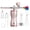 Pink color, variant on MOMOJIA Metal Construction Electric Sprayer Guns For Professional Painting Crafting Task