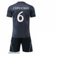 thumbnail image 2 of Madrid 25/26 Away Soccer Shirt with Mbappe 9 Printing, 2 of 6