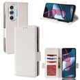 thumbnail image 1 of Motorola Edge 30 Pro Case , PU Leather Flip Cover Card Slots Magnetic Closure Wallet Case for Motorola Edge 30 Pro, 1 of 5