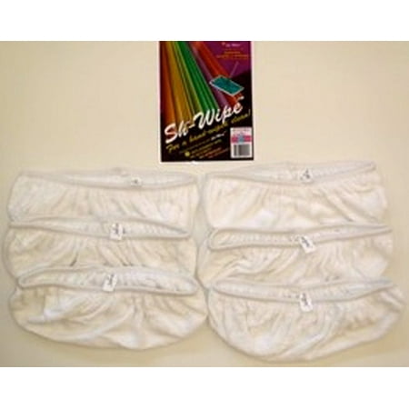 Heavy Duty Terry Cloth - SH-WIPE Replacement Terry Cloth Mop Covers for Sh-Mop, Package of 6
