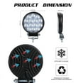 thumbnail image 7 of 2Pcs 24W​ Led Work Light Spot Lamp Offroad Truck Tractor Boat Suv Ute 12V 24V, 7 of 7