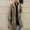 Coffee, variant on Men's Long Sleeve Fluffy Coat,Mens Winter Warm Overcoat,Long Thicken Soft Jacket Outerwear Winter Fleece Coat Style Long Sleeve Solid Color Turn Down Collar Warm Coat