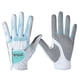 thumbnail image 3 of Par de guantes deportivos DYNWAVEMX anti-elásticos junior completos Blanco Azul S Mitones de golf para mujer, 3 of 8