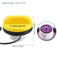 thumbnail image 6 of Gas Fuel Diesel Fuel Tank Cap Fit for Land Rover Defender Discovery Range Rover Evoque Yellow, 6 of 6