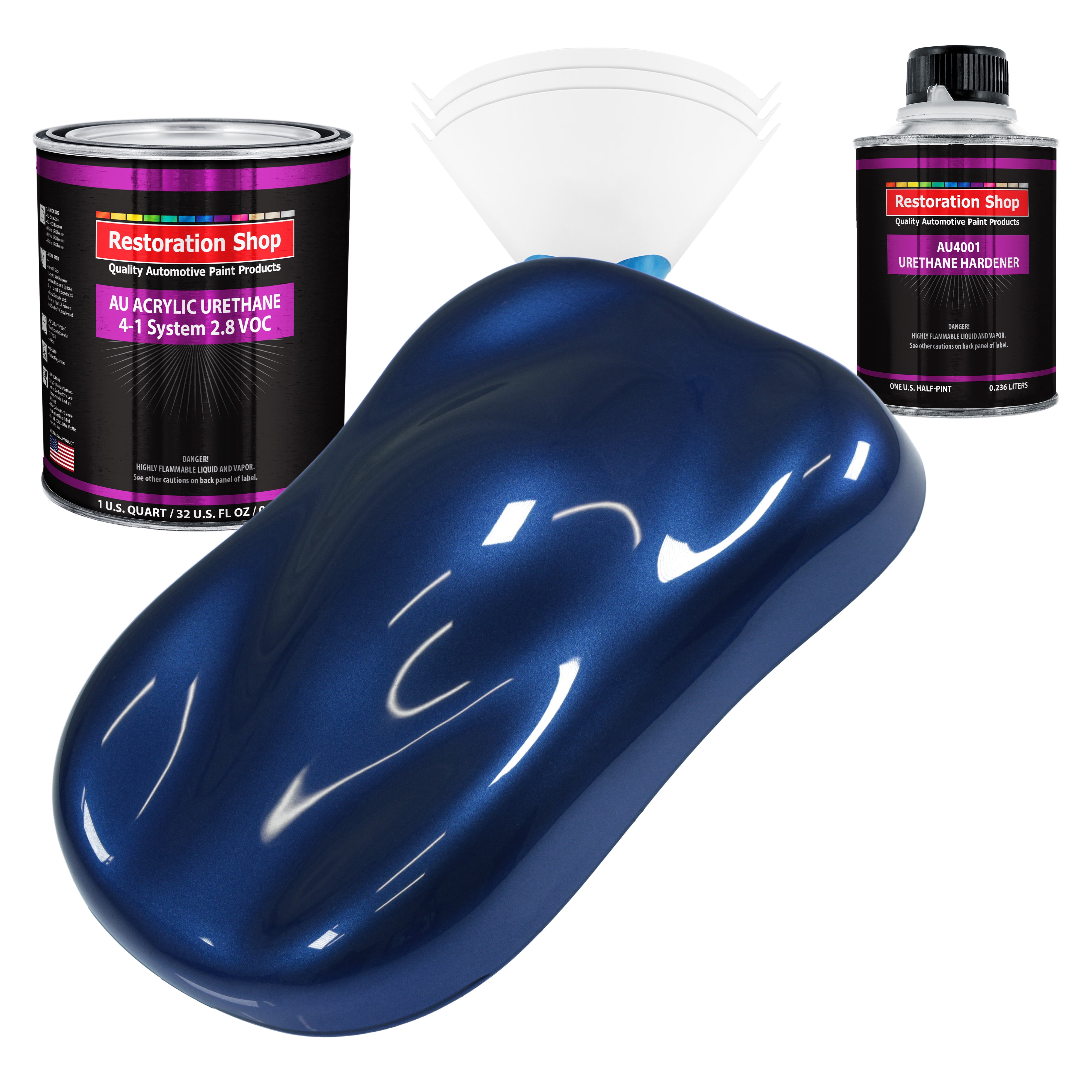 Restoration Shop Daytona Blue Metallic Acrylic Urethane Auto Paint ...