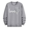thumbnail image 6 of PNTUTB Crew Neck Long Sleeve Casual Sweatshirts for Men Loose Classic Pullover with Valentine's Day Fashion Print, 6 of 6