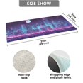 thumbnail image 3 of Dailycode Cyberpunk City at Night Bathroom Rugs Non Slip Absorbent Soft Plush Quick Dry Bath Mat, 39"x20", 3 of 8