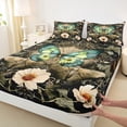 thumbnail image 3 of Castle Fairy Kids Teens Flying Butterfly Queen Sheet Sets,Gothic Moth Bed Set, 3 of 7