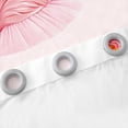 thumbnail image 4 of Manfei Cute Ballet Girl Black Out Curtains for Child, Dance Princess Curtains Pack of 2 (42x63 Each), Pink Butterfly Bedroom Curtains, Luxury Bedroom Decor, 4 of 6