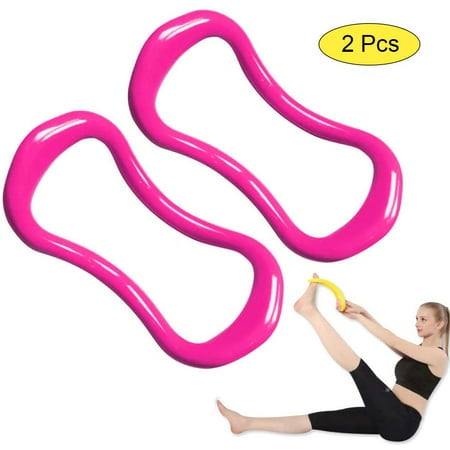 Yoga Ring Training Ring Pilates Training Ring for Back and Leg Pain Home Workouts Gym for Stretches and Strengthen Chest Thighs Arms Core
