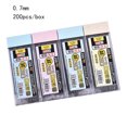 thumbnail image 1 of 200Pcs/Box Graphite Lead 2B Mechanical Pencil Refill Plastic Automatic Replace Pencil Lead 0.5 0.7 Promotion, 1 of 7