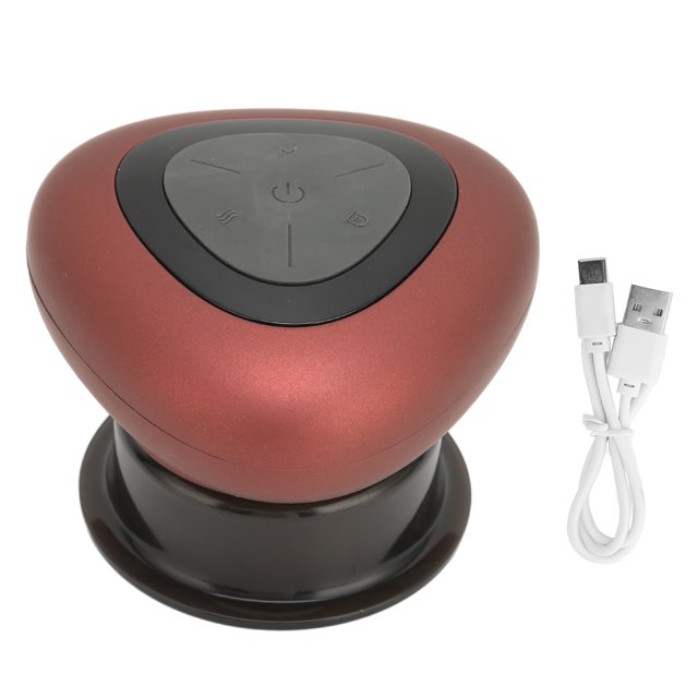 Máquina Eléctrica De Masaje Con Ventosas Para Raspar, Máquina De Masaje Con Ventosas Al Vacío Con Compresa Caliente 3 Modos Que Promueven La Circulación Para Uso Doméstico EOTVIA No