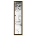 thumbnail image 2 of ArtToFrames 11" x 50" Black Panel With Gold Lip Picture Frame, 11x50 inch Multi Wood Poster Frame (WOM-5092),  Pack, 2 of 7