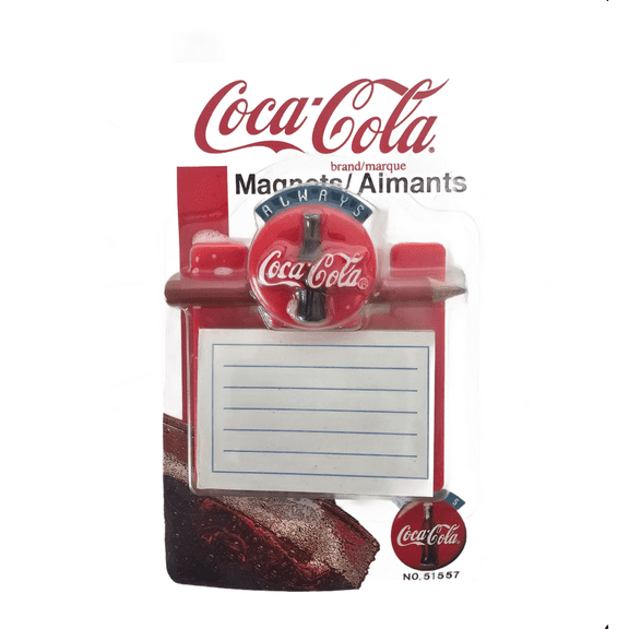 Vintage 1995 Arjon Always Coca Cola Fridge Magnet To Do List #51557