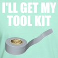 thumbnail image 3 of CafePress - I'll Get My Tool Kit T Shirt - Men's Fitted T-Shirt, 3 of 4
