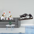 thumbnail image 2 of Esculturas de elefantes,Estatuas de elefantes,decoración del hogar,artesanías de cerámica,Figuras de elefantes familiares Adornos de escritorio,Estatua de escritorio,Figura decorativa de, 2 of 8