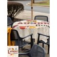 thumbnail image 6 of Square Outdoor Tablecloth with Umbrella Hole Laundry Room Outside Table Cloth Waterproof Patio Table Cover Rustic Farmhouse Washing Machine Clothes Zipper Tablecloths for Picnic Camping 60x60 Inch, 6 of 8