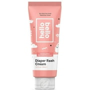 Hello Bello Diaper Rash Cream, Vegan Cruelty-Free Non-Nano Zinc Oxide, 4 fl. oz