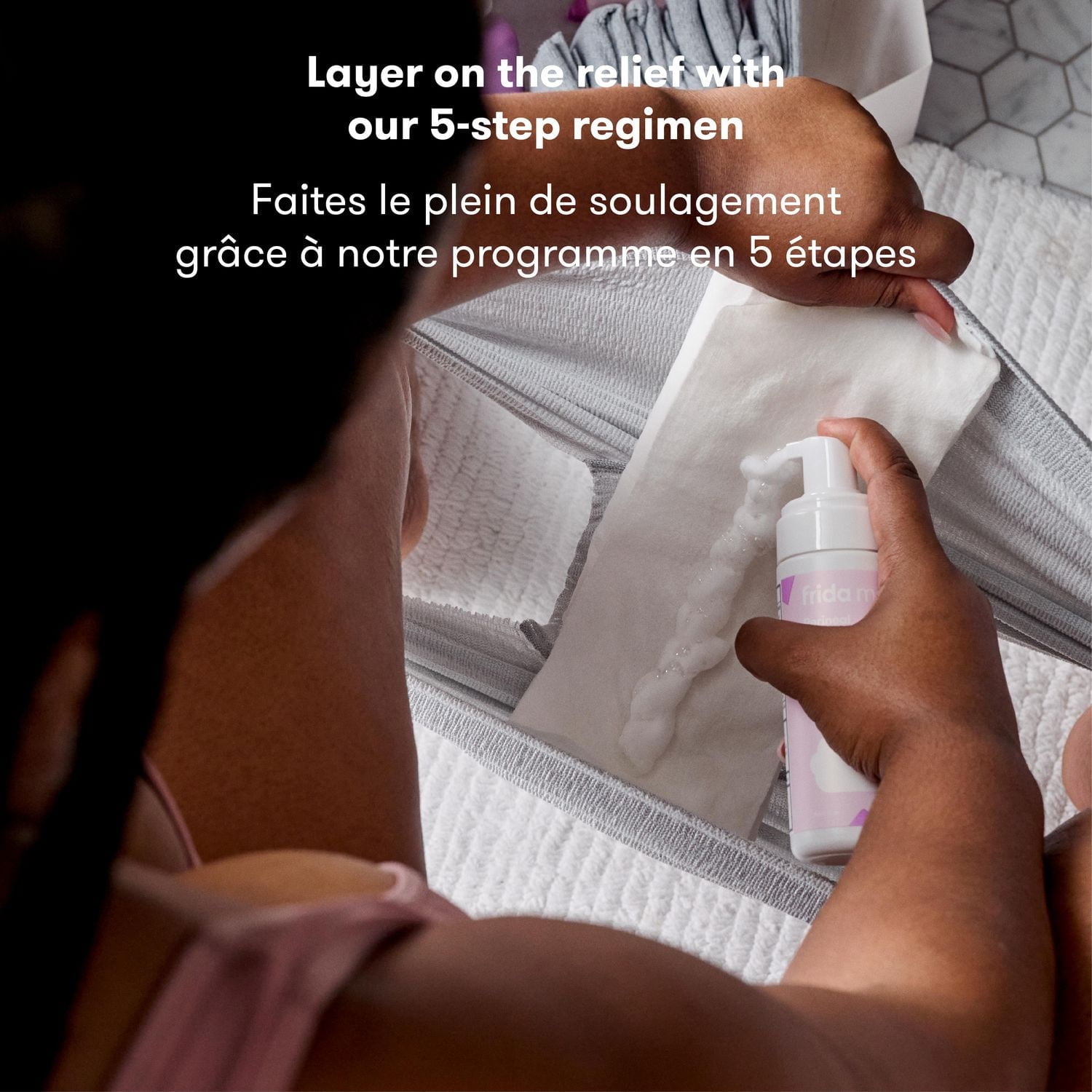 Frida Mom - Kit d'emballage d'hôpital pour femmes et nouveau-nés - Travail et accouchement + Kit de récupération post-partum (ENSEMBLE CADEAU 15 PIÈCES) Taille unique