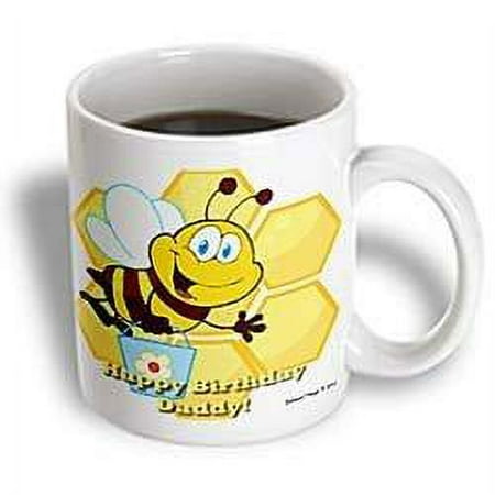 

Bumble Bee Happy Birthday Daddy 11oz Mug mug-58848-1