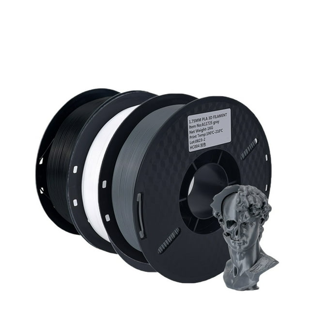 3Rolls PLA PETG ABS TPU Filament 3D Printing 1.75mm PLA Material, Eco-Friendly Good Tougness For FDM 3D Printers 3d Pen Filament ,Smoother Printing Experience