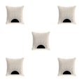 thumbnail image 3 of Transemion Throw Pillows Cover Soft And Durable For Home Decoration Easy To Clean Polyester Cushion Cover Pillow Cover Fit W0134-3 5Set, 3 of 6
