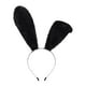 thumbnail image 3 of 2 Pieces Bunny Ears Headband Hair Accessories Ear Hair Hoop For Party Decoration Anime Cosplay Halloween Hair Styling Costume Easter Blanco negro Salvador sombreros de cosplay, 3 of 9
